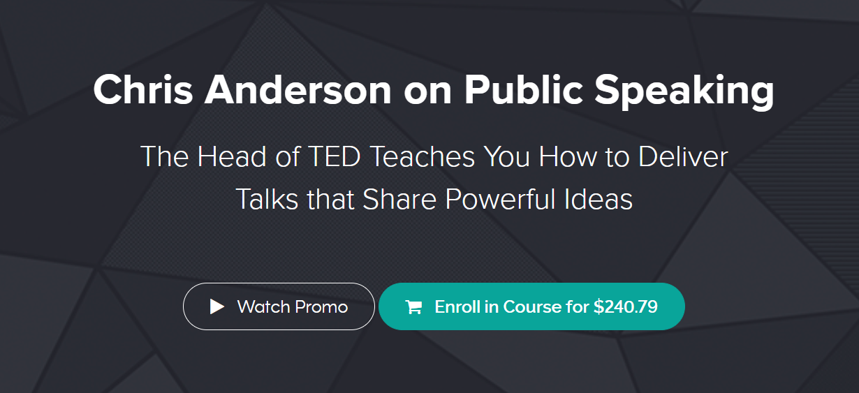 Chris Anderson - Chris Anderson on Public Speaking