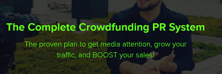 CrowdCrux - The Complete Crowdfunding PR System