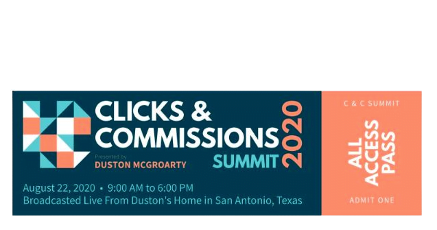 Duston Mc Groarty - Clicks & Commissions Summit 2020