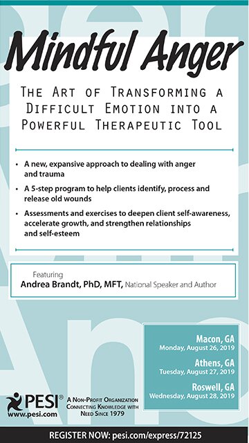 Mindful Anger: The Art of Transforming a Difficult Emotion into a Powerful Therapeutic Tool - Andrea Brandt
