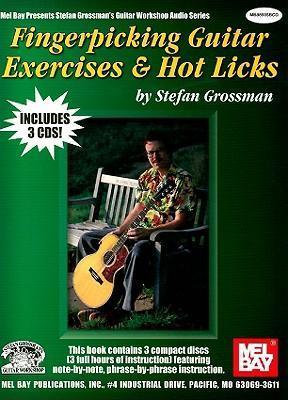 Stefan Grossman - Fingerpicking Guitar Exercises & Hot Licks Complete Set: Lessons 1 - 3