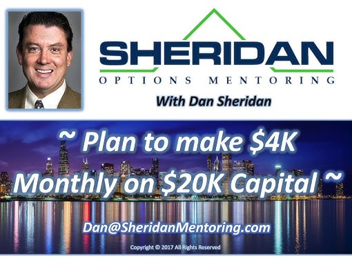 Dan Sheridan - A PLAN TO MAKE $4K MONTHLY ON $20K