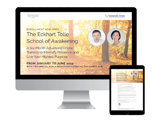 Eckhart Tolle - School of Awakening 2019