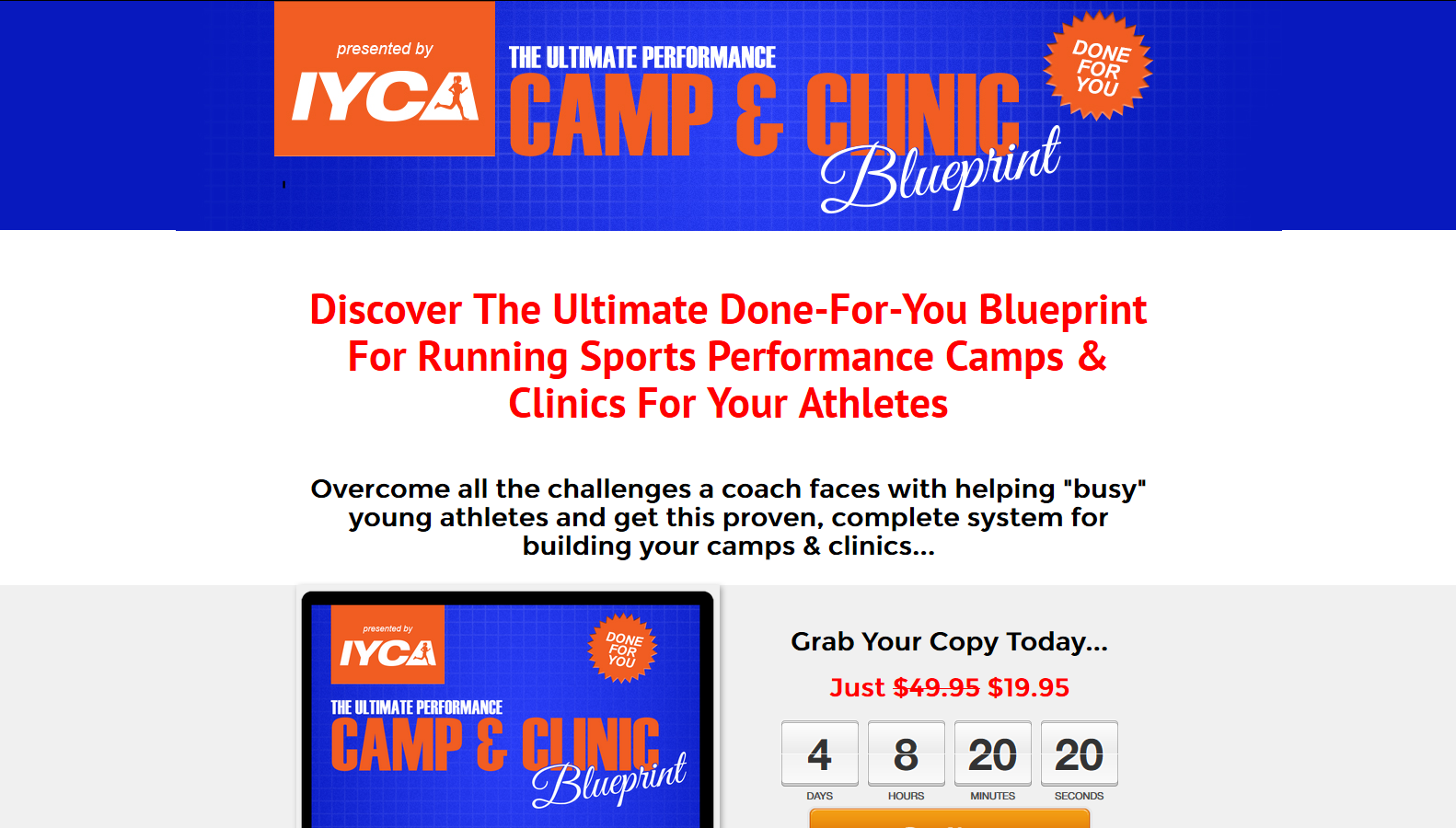 IYCA - Ultimate Performance Camp & Clinic Blueprint