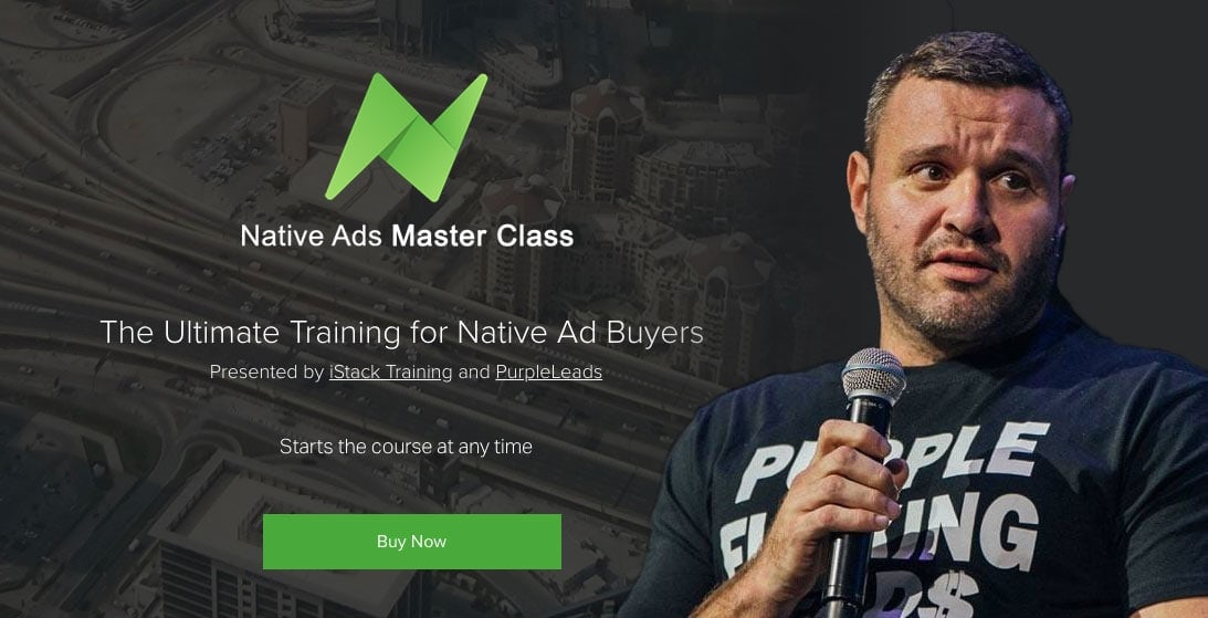 James Van Elswyk (iStack Training) - Native Ads Master Class