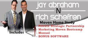 Jay Abraham & Rich Schefren - Maven Marketing Bootcamp Home Study Version