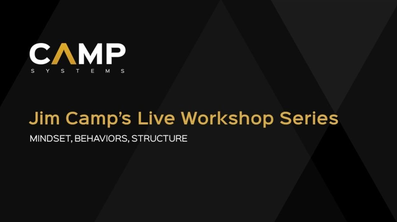Jim Camp’s - Live Negotiation Workshop Series