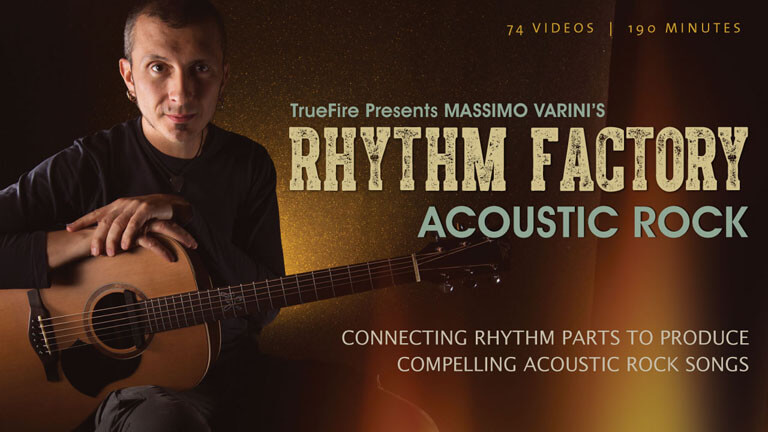 Truefire - Massimo Varini’s Rhythm Factory: Acoustic Rock