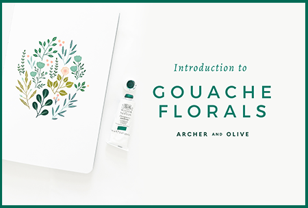 Bonnie Kuhl - Introduction to Gouache Florals