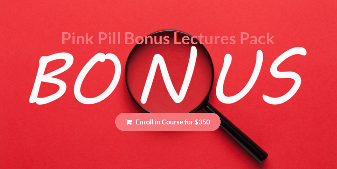 Christelyn Karazin - Pink Pill Bonus Lectures Pack