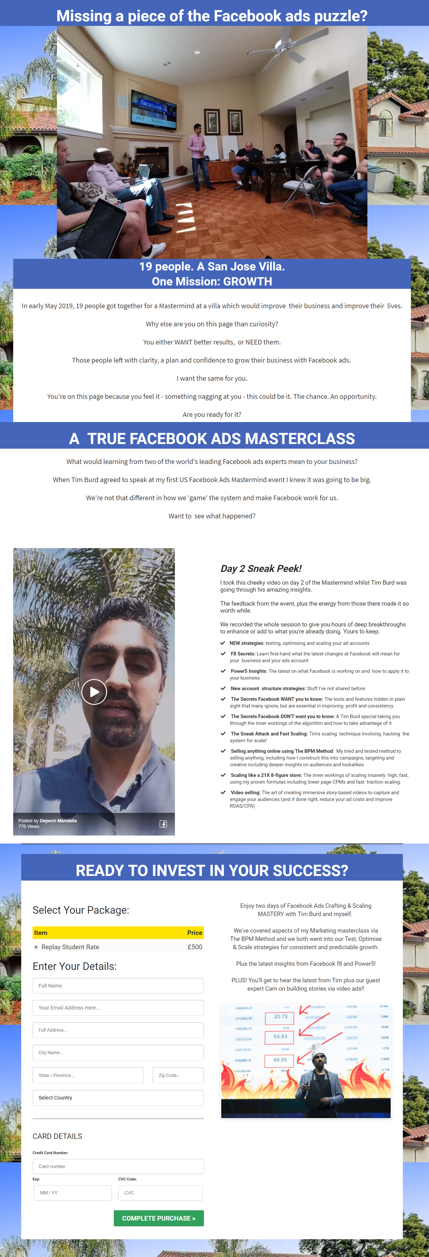 Depesh Mandalia - San Jose FB Ads Mastermind