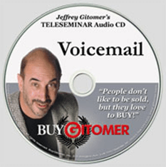 Jeffrey Gitomer - Voicemail Teleseminar