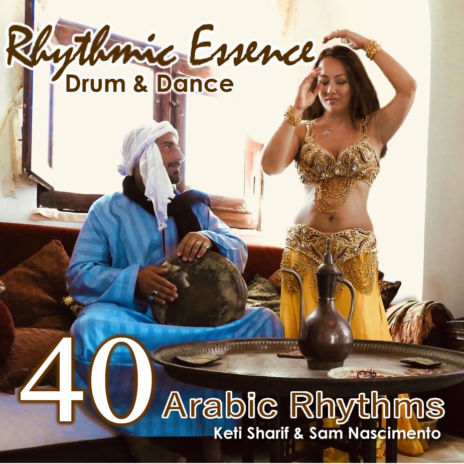 Keti Sharif & Sam Nascimento - NEW! 40 ARABIC RHYTHMS Double CD Resource Pack