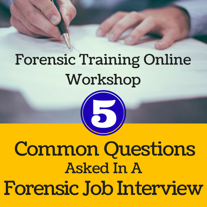 Terri Armenta/Forensic Training - 2020 ONLINE EVENT 5+ Common Forensic Interview Questions Workshop