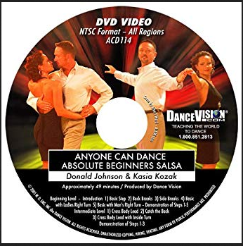 Donald Johnson and Kasia Kozak - Anyone Can Dance Salsa