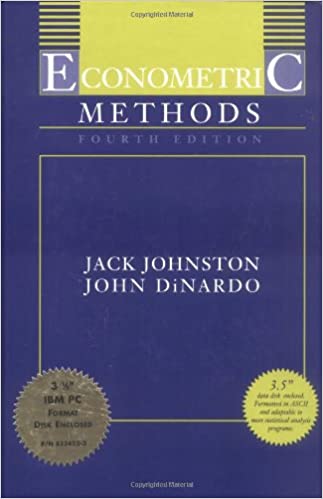 J.Johnston & J.DiNardo - Econometric Methods