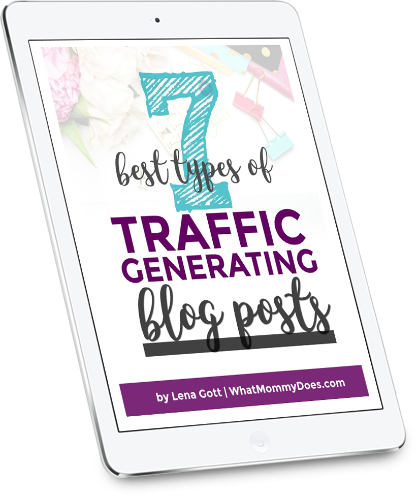 Lena Gott - 7 Traffic Generating Blog Post Templates