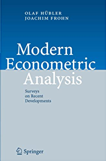 Olaf Hubler - Modern Econometric Analysis