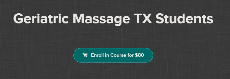 Ariana Vincent - Geriatric Massage TX Students