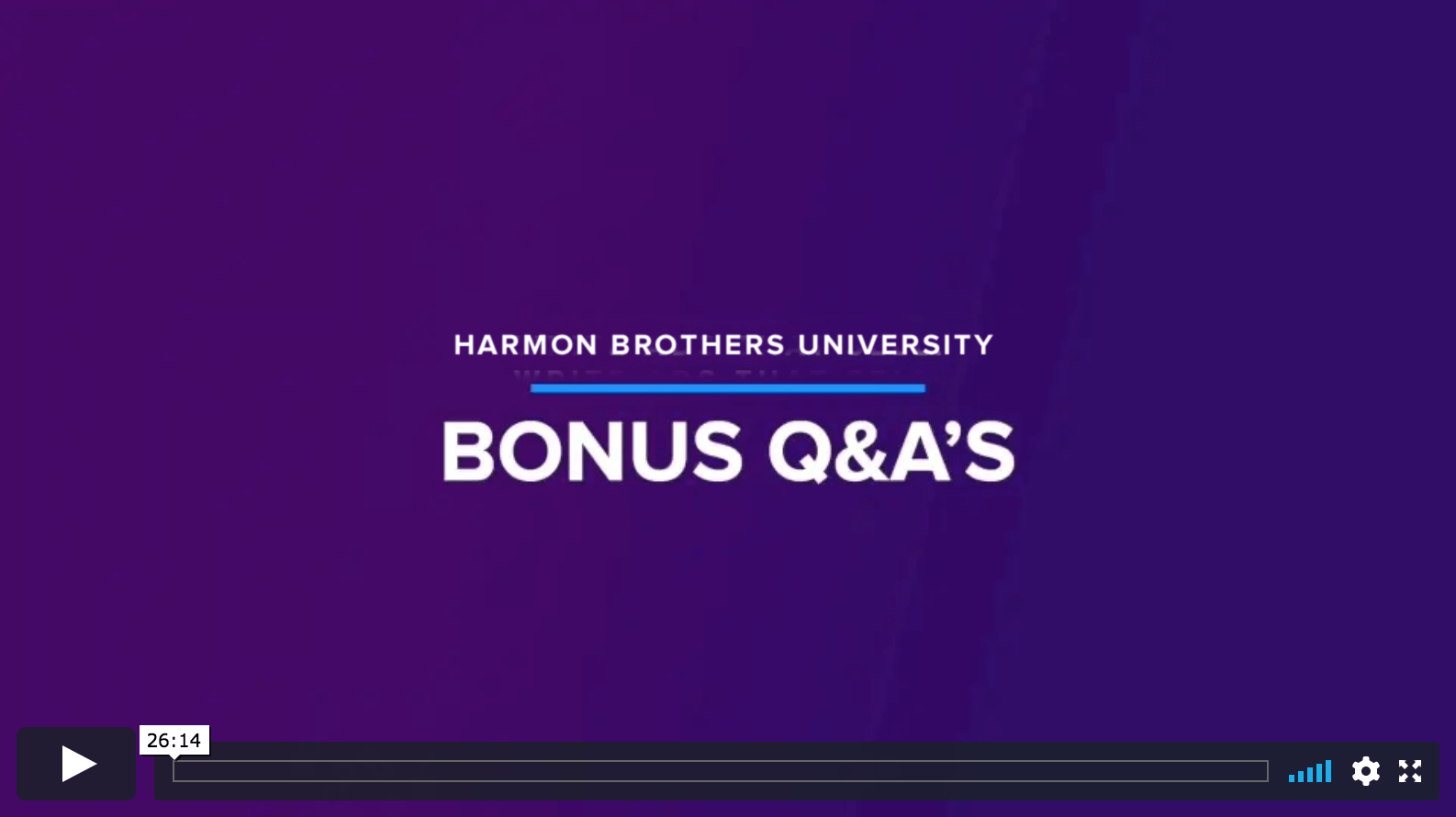 Daniel Harmon & HB GROUP - Harmon Brothers HBU Super Bundle