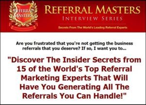 David Frey - Referral Masters Interview Series