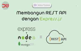 Ega Radiegtya - Video Tutorial: Membangun REST API dengan Express.js