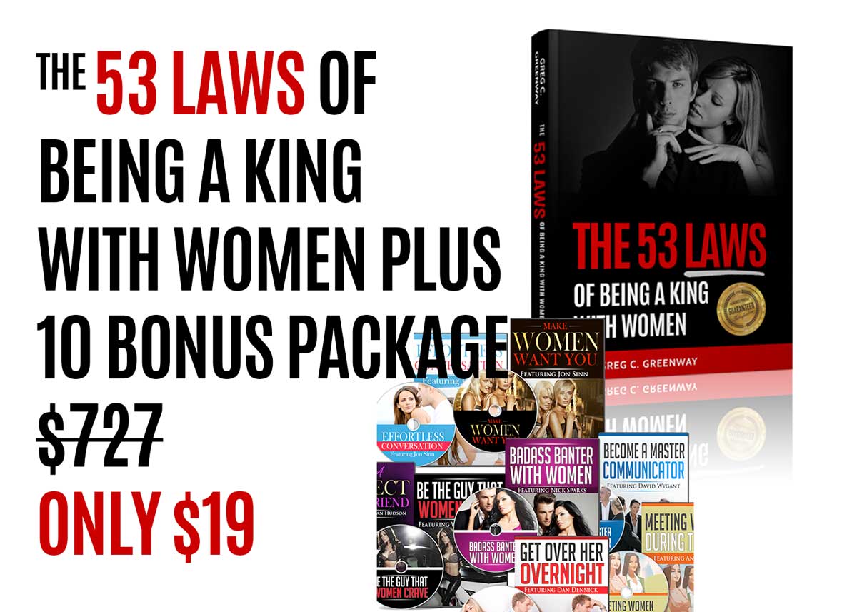Greg Greenway - The 53 Laws Of Being A King With Women - Female Ecstasy