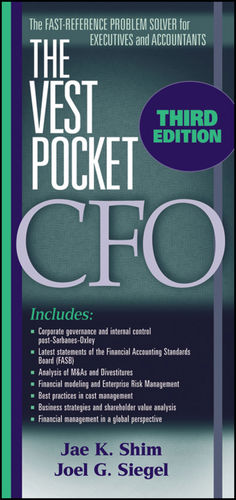 Jae K.Shim - The Vest Pocket CFO (3rd Ed.)