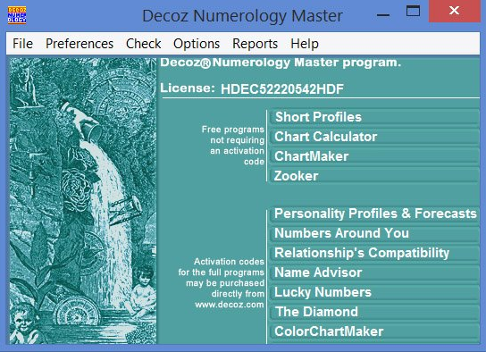 Master Numerology Program 8 decoz