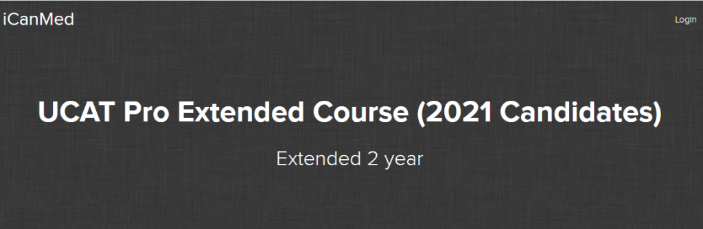 Michael Tsai - UCAT Pro Extended Course (2021 Candidates)