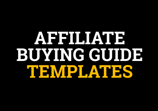 Stephen Hockman - Affiliate Buying Guide Templates