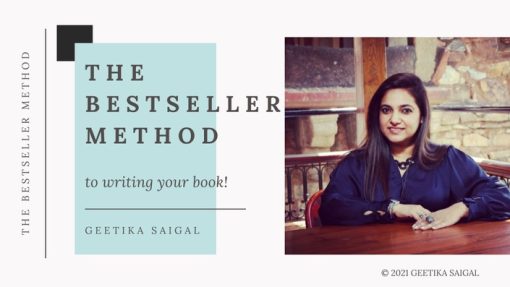 Geetika Saigal - The BESTSELLER Method